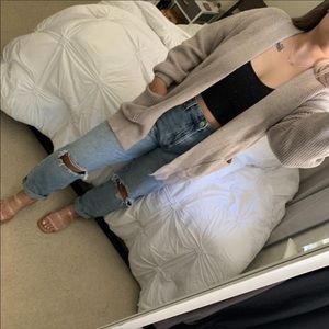 New Cream Open Front Cardigan 👚😍🤗